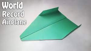 There are many different airplane styles that you can try to see how more advanced designs can help your plane stay in the air longer and fly further. How To Fold The World Record Paper Airplane Best Paper Planes That Fly Far