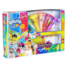 Qolor Magic Masked Party Magic Paint Rgb color space or rgb color system, constructs all the colors from the combination of the red, green and blue colors. qolor magic masked party magic paint
