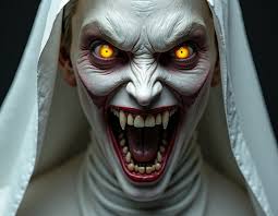 Creepy demon or just the bbq grill cover?