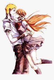 Orihime is #1 waifu idgaf what you say there's no one that even comes close to her omg the way she cries while watching ichigo fight grimmjow and there's the music and nel has to talk to her god dammit i love bleach Bleach Ichigo And Orihime Hd Png Download Kindpng