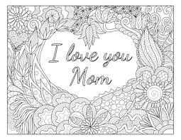 Free printable merry christmas coloring pages for kids 2020: 77 Mother S Day Coloring Pages Free Printable Pdfs