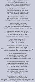 We did not find results for: Kenny Chesney Somewhere With You Great Song Lyrics Country Song Lyrics Kenny Chesney Lyrics