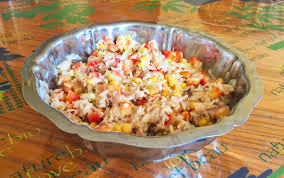 Recette De Salade De Riz Au Thon Mais Et Poivron Cuisine Blog Recette Salade De Riz Thon Recette Salade De Riz Salade De Riz