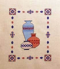 Browse through various counted cross stitch patterns and ideas suiting your home decor or for gift ideas! Southwestern Pots Counted Cross Stitch Pattern Chart Etsy Cross Stitch Patterns Cross Stitch Stitch Patterns