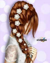 Cute And Amazing Hairstyles 2021 Compilation 3 Easy Hairstyles For Girls In 2021 Beautiful Girl Drawing Cartoon Girl Images Girly Drawings