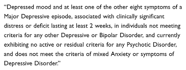 Borderline personality disorder has symptoms similar to some other personality disorders. Subthreshold Depression Needs A Prime Time In Old Age Psychiatry A Na Ndt