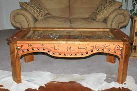 Alamosa reclaimed wood coffee table. Home Of Real Cowboys And Western Spirit Western Decor Display Coffee Table Western Homes