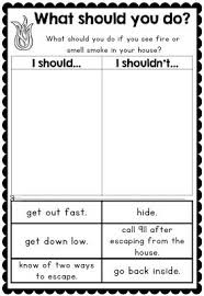 Fire Safety Week With Sparky The Fire Dog Worksheets For Grades 1 2 Fire Safety Preschool Fire Safety Week Fire Safety Unit