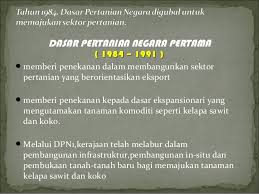 Pengoperasian pejabat kementerian perusahaan perladangan dan komoditi +. Dasar Pertanian Negara
