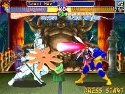 A Lot Like It S Street Fighter Roots Children Of The Atom Has Every Bit Of A Fighting Game That D Expect Health Bars Special Street Fighter Health Bar Anime
