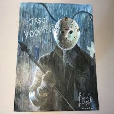 According to a 2004 paper in the journal of media psychology by dr. Jason Voorhees From Friday The 13th Part 6 Jason Lives Drawing Design Craft Artwork On Carousell