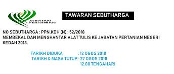 Dasar ini kemudiannya diterimapakai di negeri kedah dalam tahun yang sama (1978). Jabatan Pertanian Negeri Kedah Negerikedah Twitter