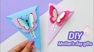 If you are working with toddlers and preschoolers this mother's days, then be inspired by these card making ideas! Diy Mother S Day Card Mother S Day Card Making Handmade Card For Mom Shorts Youtube
