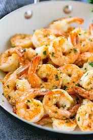 Add shrimp, lemon slices, garlic, and crushed red pepper flakes, and season with salt. Garlic Butter Shrimp Dinner At The Zoo