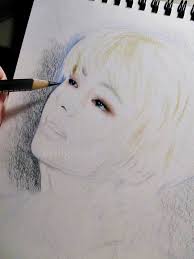183 cm (6'0″) blood type: Kim Taehyung Drawing Full Progress ãƒ½ ãƒŽ Steemit