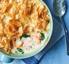 Filo Pastry Fish Pie Recipe Recipe Fish Pie Healthy Pie Recipes Filo Pastry Recipes Savoury