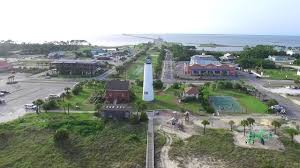 It is located at the southern end of the island near the entrance to the prison. St George Island Florida The Perfect Peaceful Vacation Destination