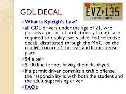 Decal is tranparent, so it is necessary to apply it on the prepainted surface. Nj Driver License System Ppt Download