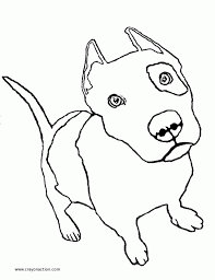 American pit bull terrier coloring page. Free Pitbull Coloring Pages Coloring Home
