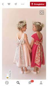Epingle Par Nasma Nassamette Sur Couture Enfants Robe Enfant Ceremonie Robe Enfant Mariage Robe Fillette Mariage