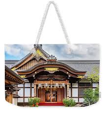 Fushimi Inari Taisha Shrine Office Building Kyoto Weekender Tote Bag For Sale By Lyl Dil Creations Weekender Tote Bag Weekender Tote Inari