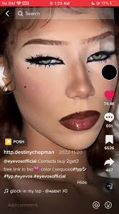 She is amazing 😭😭😭. Is this your favorite style?  #eyevoscontacts#tatoogirl#gothgirls#coloredcontacts#bluecontacts#greencontacts#coloredcontacts#bluecontacts#greencontacts#eyevoscontacts#makeup#greyeye...