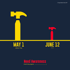 International labour day or may day is celebrated to complete the struggle and to make only 8 working hours of the labour. Awareness Poster World Day Against Child Labour On Behance