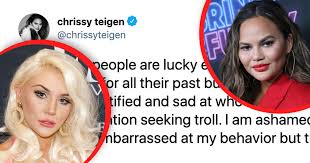 Courtney stodden is officially our favorite singer and we didn't even know she was attempting a august 25, 2016. Chrissy Teigen Dm Ed Courtney Stodden To Kill Themself And Her Apology Sucks Laptrinhx News