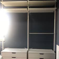 Ikea elvarli storage open storage solution easy to assemble good. Ikea Stolmen Wardrobe Home Furniture Furniture On Carousell