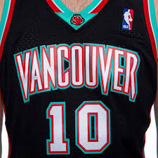First game played novmeber 3, 1995 last game played april 18, 2001 moved to memphis in 2001. Mitchell Ness Vancouver Grizzlies 10 Mike Bibby Black Swingman Jersey Bludshop Com