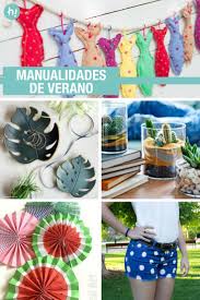 Aprovecha Las Vacaciones Para Divertirte Con Estas Manualidades De Verano Manualidades Manualidades De Verano Manualidades Faciles