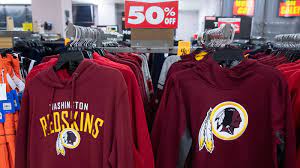 Wright added the team's traditional colors of burgundy and gold that are entrenched in the team's history will remain with the new logo and name. Washington S N F L Team Will Retire Its Logo And Adopt A Temporary New Name The New York Times