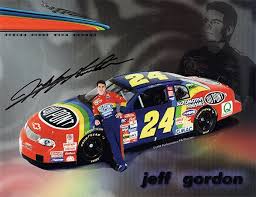 24 in bobby allison, curtis turner. Nascar Racing Legend Jeff Gordon Autograph Signed Promo Photo Jeff Gordon Nascar Racing Nascar