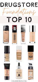 The Best Drugstore Foundations To Get Your Hands On Colleen Hobson Best Drugstore Foundation Drugstore Foundation Beauty Products Drugstore