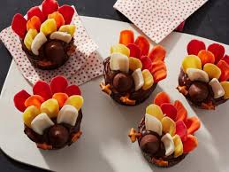 Some make a great afternoon snack, while others make fun kid. These Turkey Shaped Treats Are Almost Too Cute To Eat Food Network Fn Dish Behind The Scenes Food Trends And Best Recipes Food Network Food Network