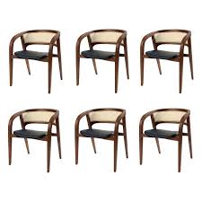 Contemporary Rattan Cane Dining Chair Set Of 6 Dining Chair Set Cane Dining Chairs Dining Chairs