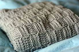 Ravelry Lchunt S Basketweave Baby Blanket
