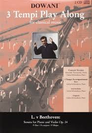 For more free videos, visit: Beethoven Sonata Spring For Piano And Violin Op 24 In F Major Booklet 2 Cd Pack Dowani 3 Tempi Play Along Beethoven Ludwig Van Amazon De Bucher