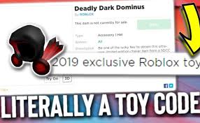 This dominus came out last year as a toy code and i'm trying this out to get. Roblox Toy Dominus Code Cute766