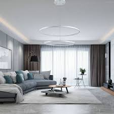 Other rooms, such as a living room or children's room, are. Led Pendant Light Acrylic Ceiling Light 2 Rings Lamp 60 40cm