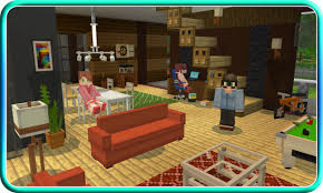 To make everything looks even balance and harmonious, everything in the room comes with similar greenish hues. Updated Furniture With Jukebox Craft Mod For Minecraft Pe Pc Android App Mod Download 2021