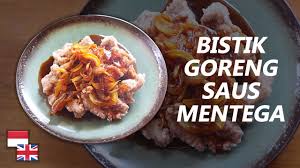 Tak melulu ke restoran, bunda bisa juga membuat steak daging sapi ala restoran di rumah pakai resep berikut ini lho. Hanya 6 Bahan Resep Daging Bistik Goreng Saus Mentega Youtube