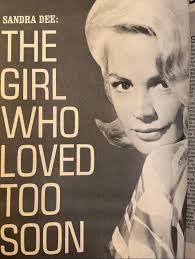 Sandra was featured in the "Hollywood secrets yearbook" magazine (1963)