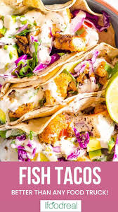 Check spelling or type a new query. Easy And Healthy Fish Tacos Recipe With Crispy Fish Veggies And The Best Crema With Yogurt To Ke Healthy Fish Tacos Healthy Fish Taco Recipe Fish Tacos Recipe