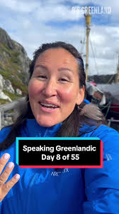Speaking Greenlandic. Day 8 of 55. Week 35 of 52. Music: Do It, Musician:  @iksonmusic #greenland #qsgreenland #greenlandic #language #culture #inuit  #qaqortoq