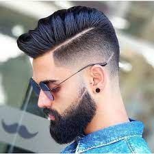 Grey brunette our model is showing off an easy to style, formal hairstyle for medium length hair. Popular Mens Hairstyle Best Haircut Style For Men Women And Kids Trending In 2021 Hair And Beard Styles Beard Hairstyle Beard Styles