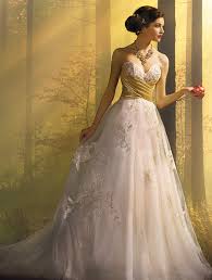 As in employees showed up to work today and were told to go home. Alfred Angelo Disney Snow White Gown