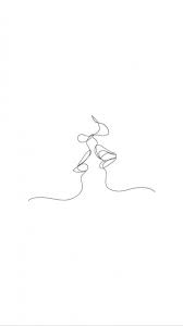 Many people associate aesthetic quotes with art, which is quite untrue. Single Line Drawings Love Kiss Simple Minimal Minimalist Art Artist Style Design Designer Tattoostyle Ta Single Line Drawing Minimalist Art Aesthetic Drawing