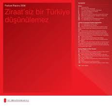 What you need to do: Faaliyet Raporu Ziraat Bankasi