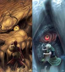 Naruto Gaara Shukaku Ichibi Yagura And Isobu Sanbi Anime Naruto Naruto Gaara Naruto Kakashi